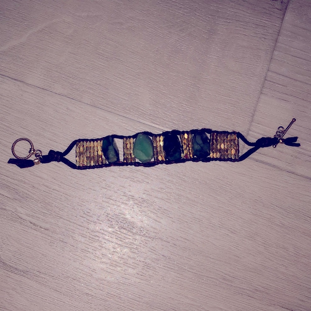 Designer stone bracelet
